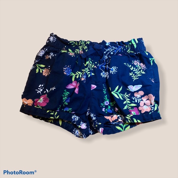 Like New Baby Gap floral shorts 18-24 months - Picture 1 of 3
